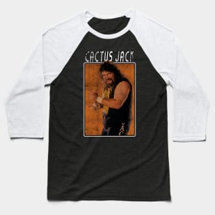 Vintage Wwe Cactus Jack Baseball T-Shirt